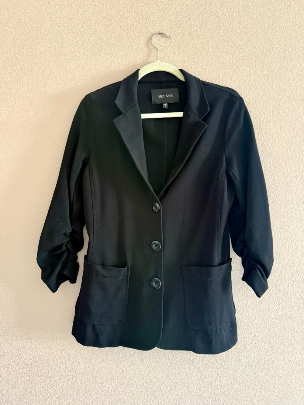Karen Kane, Black Tailored Blazer, Women's M